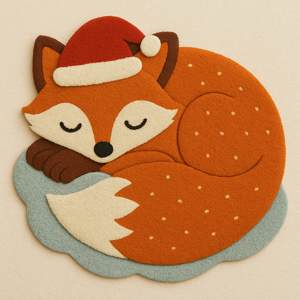 Deck the Floors: DIY Tufted Rugs for the Holidays