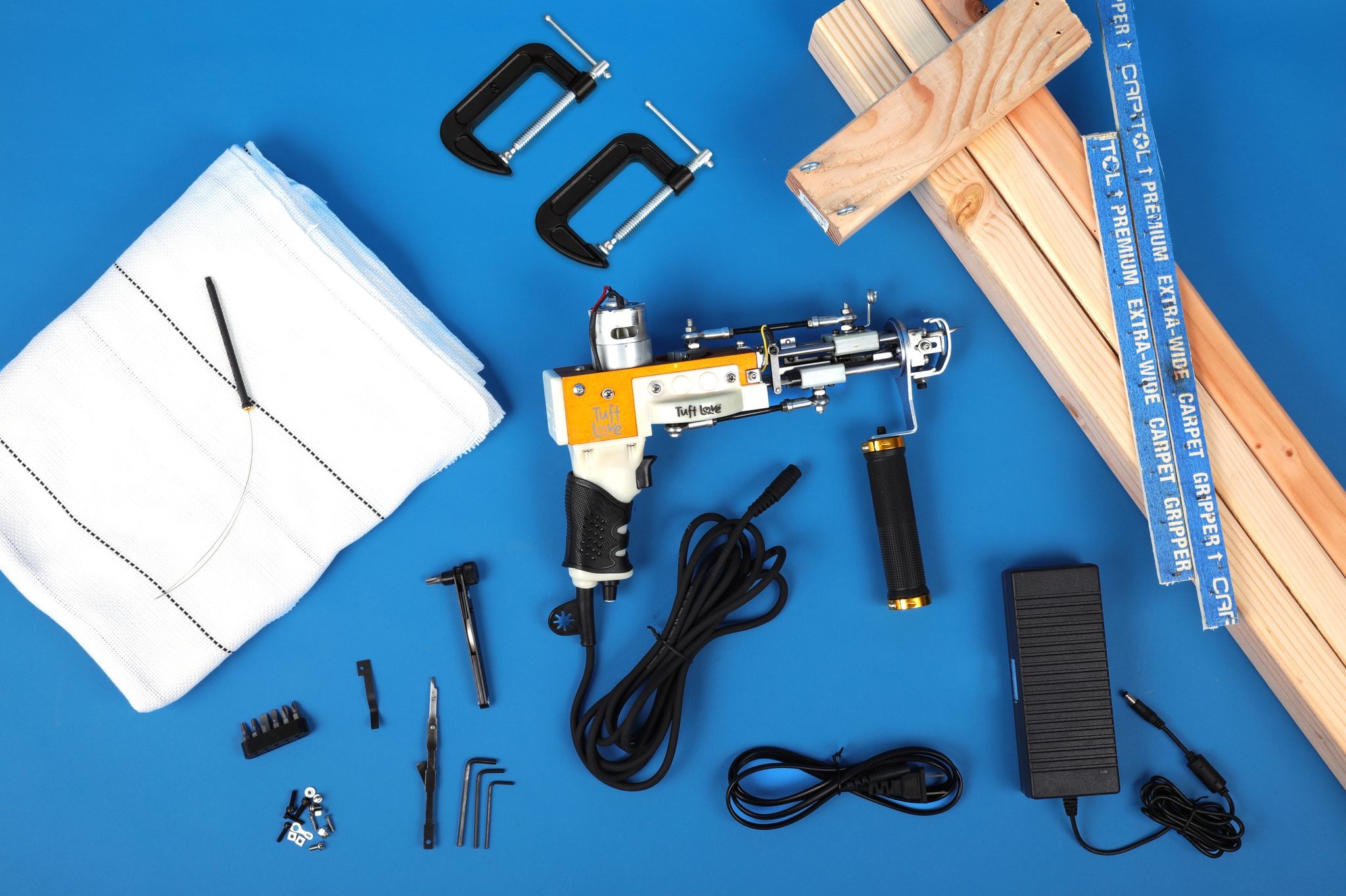 Rug Maker/ Basic-03 Tufting Starter Kit For beginners & professional –  NakshCarpets